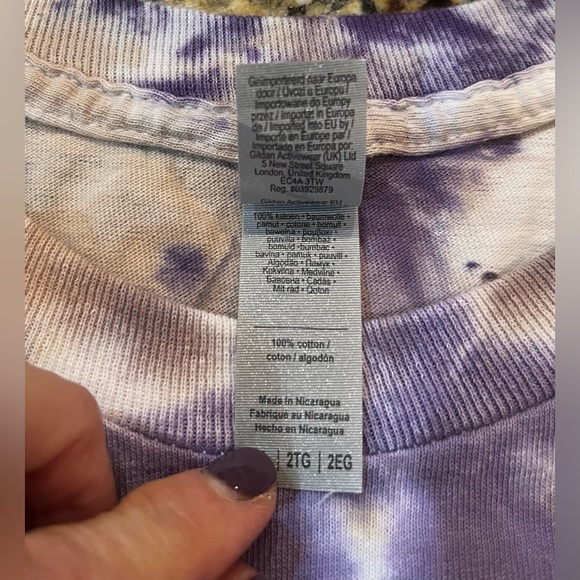 Grateful Dead 2XL Summer Tour 2023 Tie Dye Skull Roses Long Sleeve Dead & Co - Picture 8 of 8